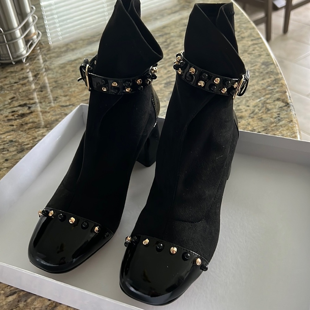 Brand New suede/leather boots made in Turkey